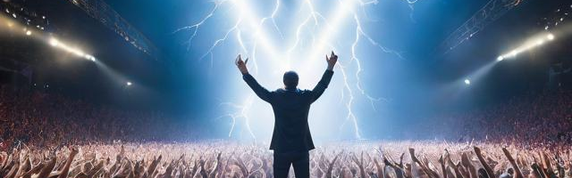 带领导上台礼仪视频:（领导上台致词话术）