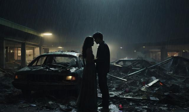 初次见面说撞车不见了:（第一次约会就遇见车祸）