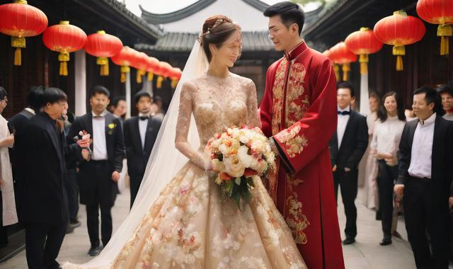 结婚礼仪风俗苏州:（苏州的婚礼当天的流程）