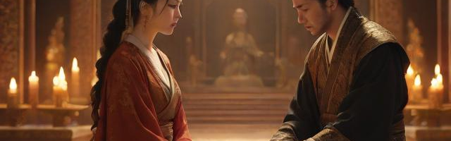 朱姬和嫪毐初次见面:（嫪毐和朱姬差几岁）