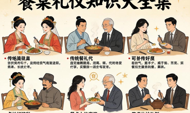 餐桌礼仪知识大全:（餐桌礼仪知识大全集）