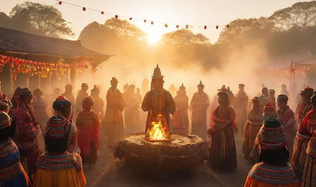 节日的礼仪风俗:（传统节日中的礼仪）