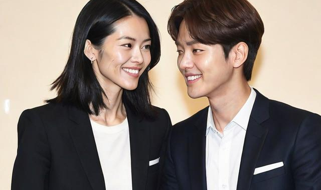 刘雯跟崔始源初次见面:（刘雯带崔始源见好朋友）