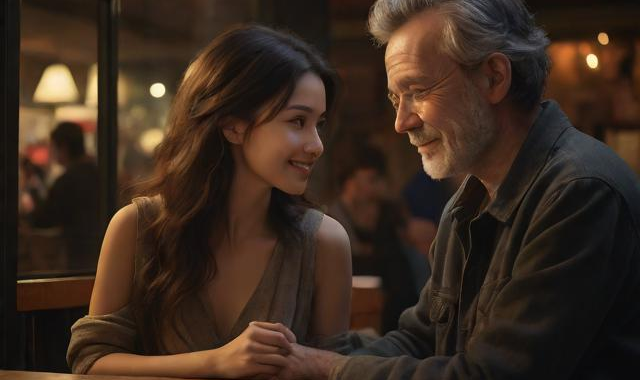 和大叔初次见面:（第一次大叔约会）