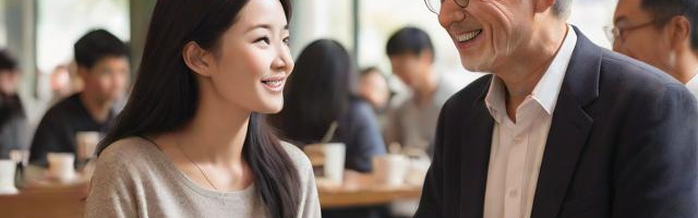 初次见面英语情景对话:（初次见面英语对话短文两人10句）