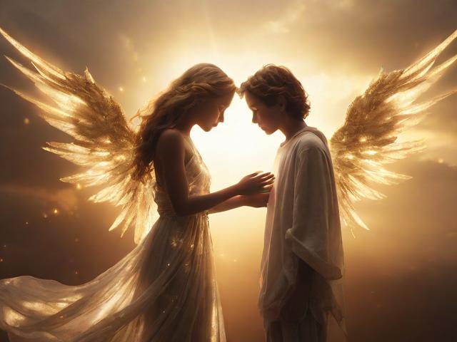 小天使e神初次见面:（e神小天使结局）