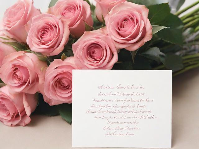 女生初次见面送花卡片:（初次见面送花卡片语）