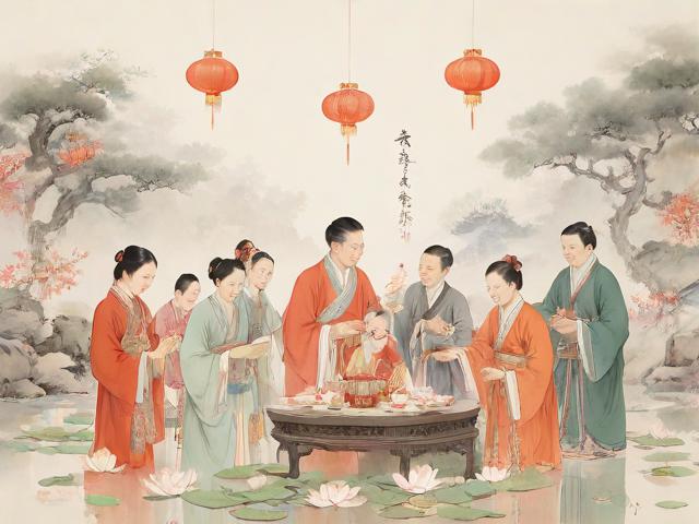 家谱中的风俗礼仪:（家谱的意义及文化含义）