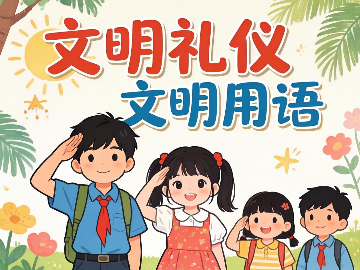 文明礼仪,文明用语:（文明礼仪文明用语手抄报）