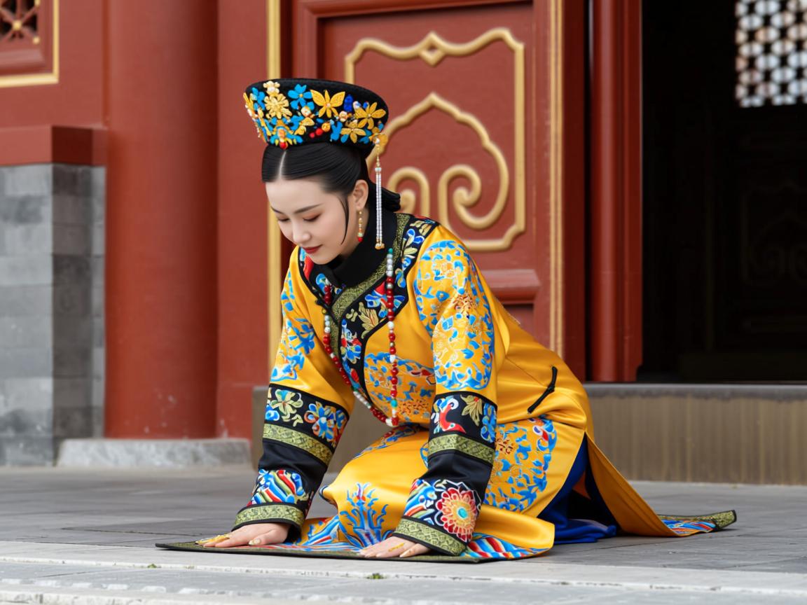 嫔妃请安礼仪:（嫔妃请安怎么说）